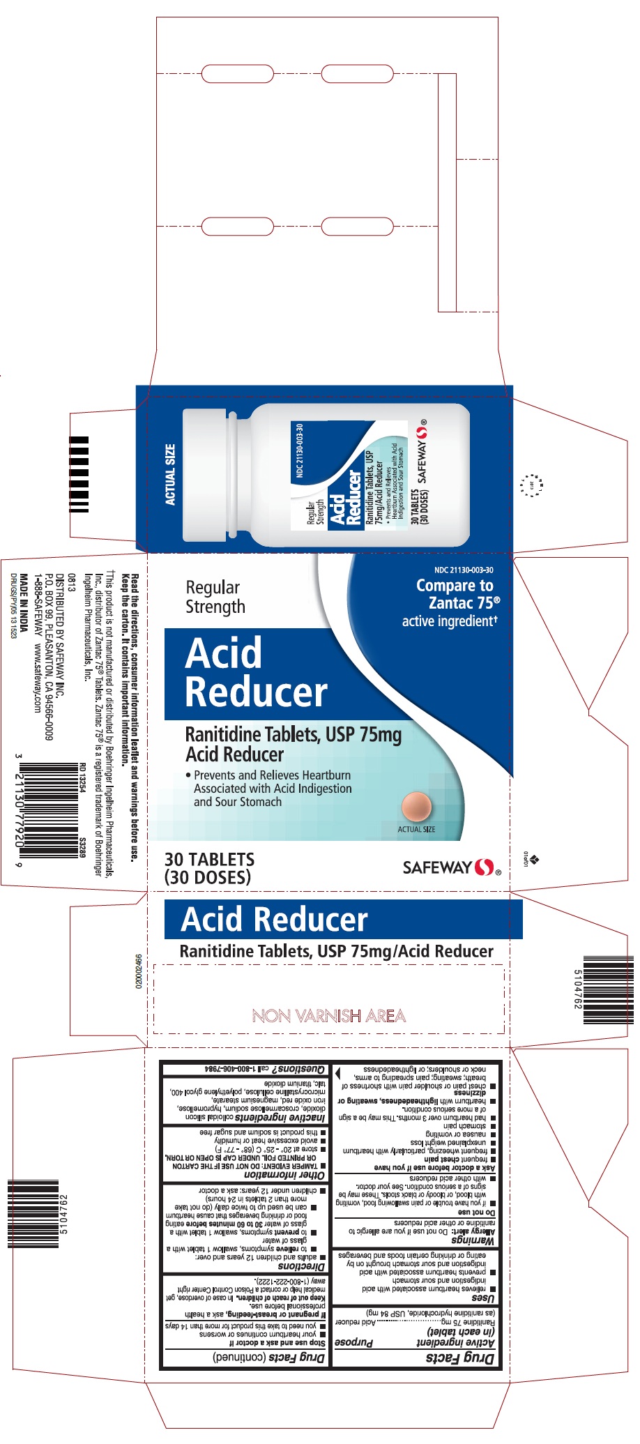 Acid Reducer Ranitidine
